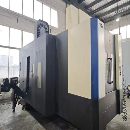 刚刚买下一台2018年高配原装韩国威亚双工位卧式加工中.